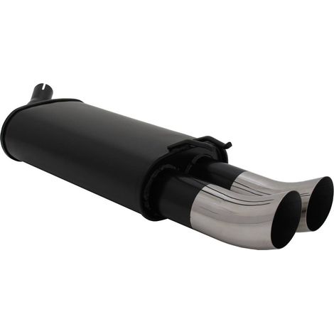Silencieux Echappement Renault Twingo 93/07 - 2x76mm DTM-13825406