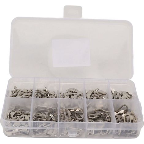 380 pièces de lames de verrouillage en acier inoxydable pour voiture, accessoires de réparation de ressorts et de plaques de verrouillage pour HON66
