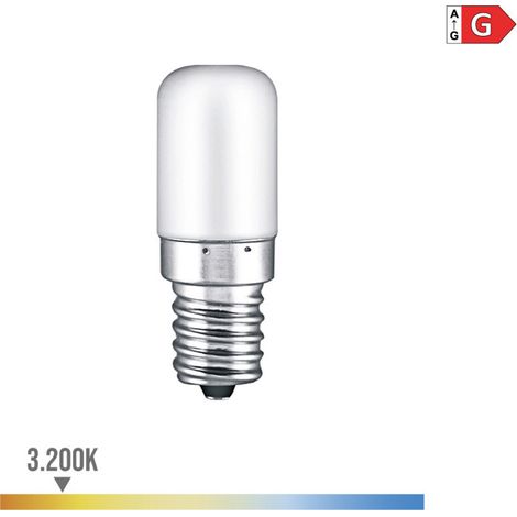 Ampolla Tubiolare LED E14 1,8W 130lm 3200K Luce Calda ø1,8x4,8cm Edm
