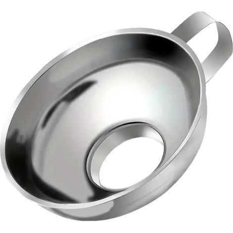 Fouille en acier inoxydable argent 10.5cm large porte outils de cuisine (1/5)