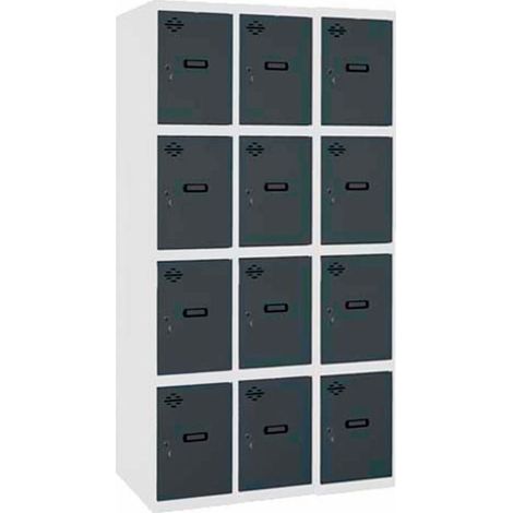Taquilla 1800x900x500 SIMONLOCKER PROFESIONAL 4 PUERTA 3/12 300 (900)BL/AN marca SIMONRACK
