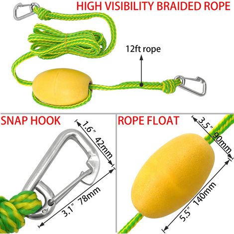 2-in-1 sandbag anchor, waterproof, made of PVC, ideal for kayaks, bathing mats, paddleboards and yacht accessories.