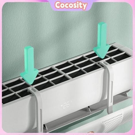Déflecteur De Climatiseur - Plastique - Pour Orientation Du Flux D'air - Adapté À La Plupart Des Climatiseurs Muraux - 1 Pièce (1/5)