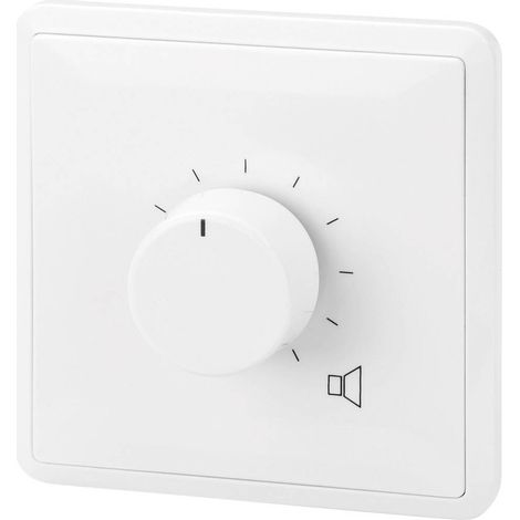 Monacor encastré Commande du volume ELA blanc (1/2)