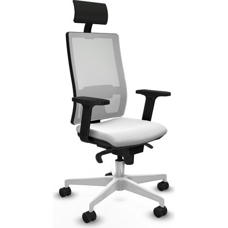 Sedia da Ufficio Piqueras y Crespo 2D026N1 Bianco (1/5)