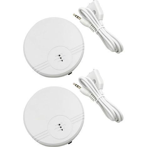 Détecteur de Fuite d'eau,Capteur de Fuite d'eau connecté 2 Pack, Alerte Goutte à Goutte et Fuite,Capteur Détecter Une Inondation avec Une Alarme (1/4)