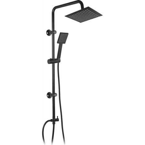 Elegante set doccia Kerra Denis 60 nero - Una pioggia lussuosa nel tuo bagno (1/2)