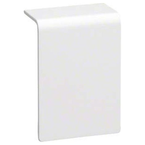 Hager – Plinthe électrique blanche RAL 9010 – Hauteur 55mm – Largeur 20mm – Longueur 6.6cm – Pour espaces confinés et chantiers humides - SL2005579010