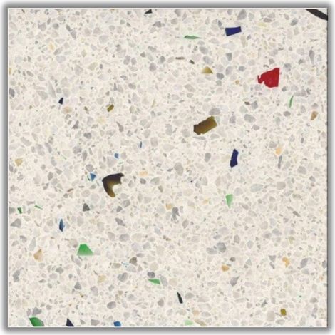 Véritable Carreau Terrazzo CARAVAGGIO 40x40 cm boîte de 0.96m2 Adouci - Gioia Materia (1/2)