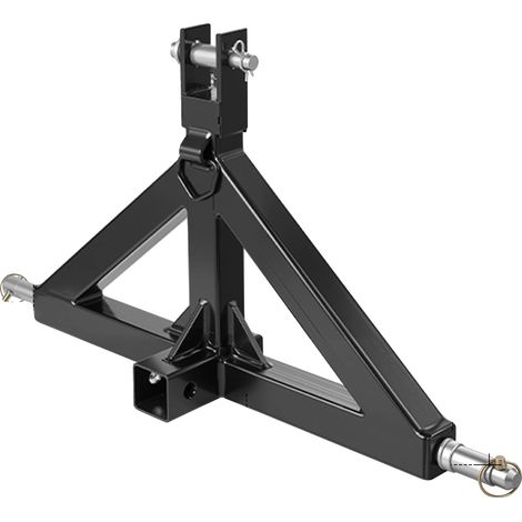 Attelage de remorque, fixation rapide, compatible avec plusieurs marques de tracteurs, bague simple (1/2)
