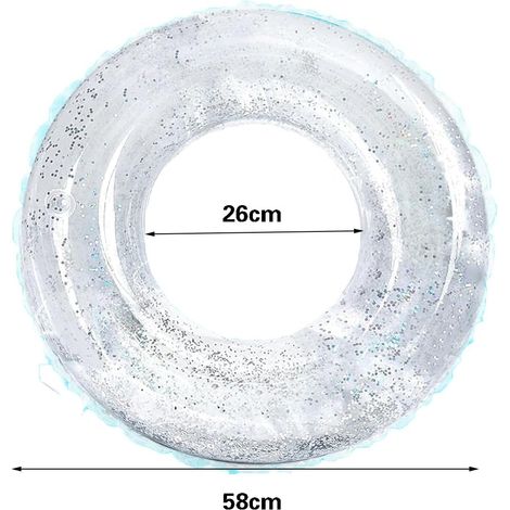 Bouée Piscine Gonflable Anneau de Natation Adulte, Durable Bouee Piscine Adulte, Jouet Piscine Bouée Gonflable, Bouée de Natation de Rond, Anneau de Natation Bouée (1/5)