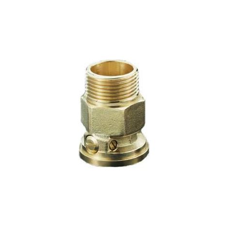 -Sperrventil Typ SVA DN32, G1 1/4"AG, G 2"IG ÜM, PN10, Ms (1/3)