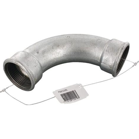 Curva 90° FI/FI zincata 1 1/2 UNIVERSALE FG2112L