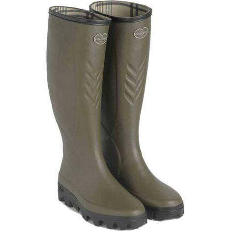 Bottes LE CHAMEAU Cérès vert - Couleur Vert - Pointure chaussures 43