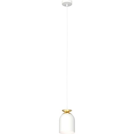 Suspension loft blanche/or 1xE27 15W Target Emibig (1/5)