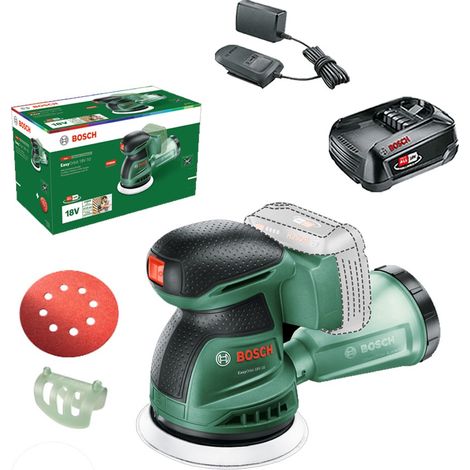 Bosch Cordless 18v Random Orbit Sander UniversalOrbit 18V-20 + 1.5AH Battery kit (1/5)