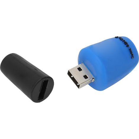 Hochgeschwindigkeits-USB-Stick aus Silikon, ideal für MacBook, PC, Tablet, Smartphone, OTG 64 GB (1/5)