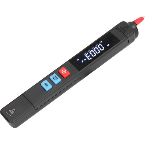Multimètre numérique de poche haute précision, testeur de tension électrique automatique avec lampe torche et écran LCD. (1/5)
