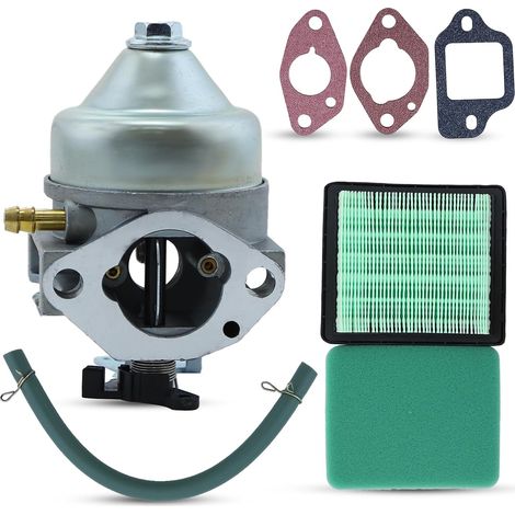Kit carburateur pour Honda GCV 190 GCV190A GCV190LA Moteur HRB217 HRX217 HRX217K1 Tondeuse 16100-Z0Y-813 avec filtre à air Joint carburateur (1/5)