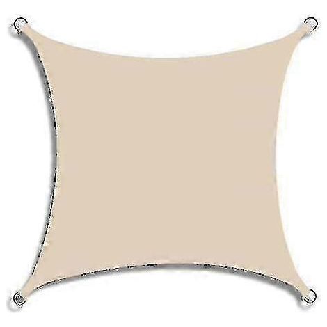 Voile d'ombrage imperméable 3 x 4 mètres, auvent extérieur pour jardin, terrasse, piscine, abri solaire, rouge rose (1/5)
