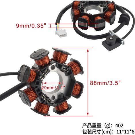 KLX110 21003-1390 DRZ110 K2100-31390 Statorspulen für Motorräder, Roller und ATVs (1/4)