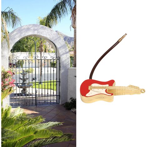 W13 Gitarrenschloss mit Fingerabdrucksensor und Bluetooth-App, für Koffer, Rucksäcke oder Lagertore. Ideal fürs Smart Home. (1/5)