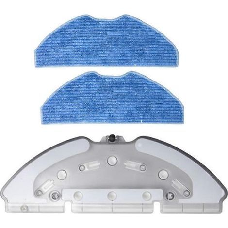 Kit de remplacement de support de balai pour aspirateur robot 360 S8 / TP-Link Tapo RV10/RV20/RV30 coussinets en microfibre (1/5)