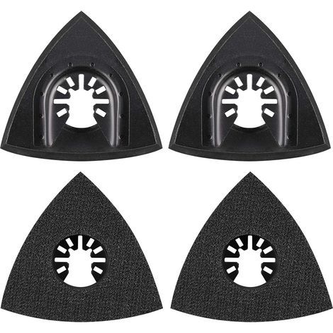For Worx, Mikita, Dewalt, Worx Tool, Bosch Multi Tool, multi-tool accessories, oscillating tool accessories, set of 4, 80 mm (1/5)