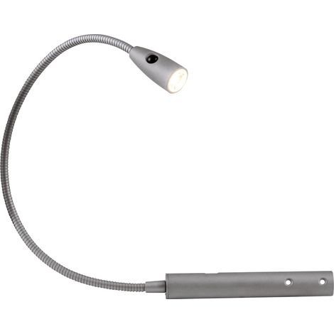Heitronic Berta 27745 LED-Nachttischlampe LED LED fest eingebaut 1.5 W Warmweiß Silber (1/5)