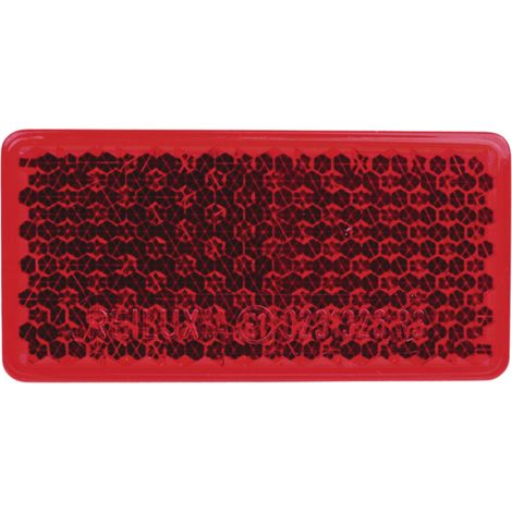 Riflettore rettangolare 70x35mm da incollare