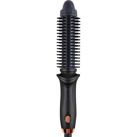 Brosse Lissante Chauffante - Chauffage PTC 2 Températures 160-180°C - Pour Cheveux Fins Et Normaux À Domicile Et En Voyage - 1 Pièce (1/5)