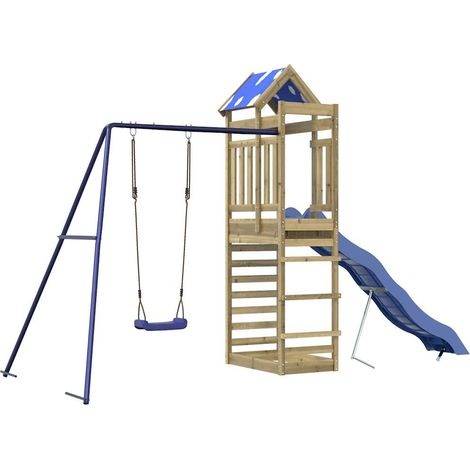 Outdoor Playset Impregnated Wood Pine vidaXL (1/5)