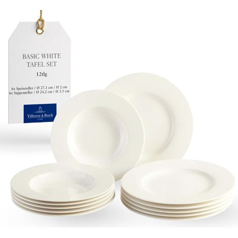 service de table, 12 pièces, Basic White (1/5)