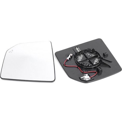 1 pair. Color: White. Material: ABS + glass. Rearview mirror glass with blind spot monitoring.--DTEKGAZ