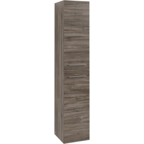 Villeroy & Boch Avento Armoire haute, 2 portes, charnières à