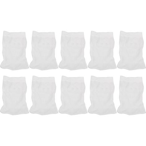 Sac Filtre Skimmer pour Piscine - Lot de 10 - Sacs Maille Haute Élasticité Reutilisable (1/5)