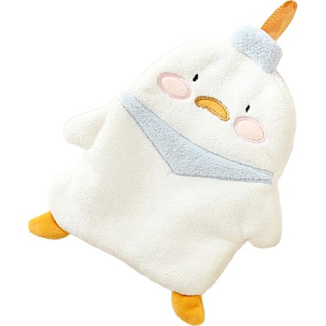 Serviette douce et mignonne à fixer au mur, essuie-mains, motif animal canard (1/4)