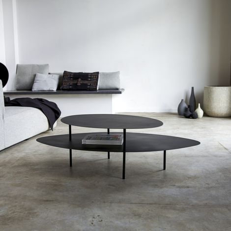 Table basse en métal peint 120x70 Judit (1/5)
