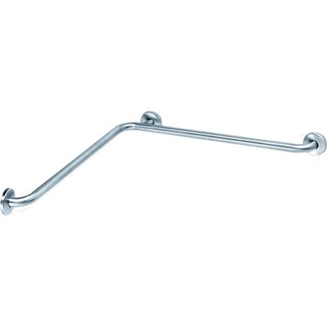 Barre de maintien inox AISI 304 796mm – BD0700CS – pour espaces publics – 3 points d'ancrage – Installation facile – Mediclinics (1/2)