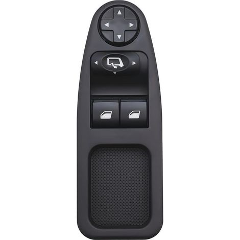 Levé Vitre Avant Gauche Drive CÔTÉ Vitre Électrique Interrupteur Principal 6554.ZJ, Interrupteur de Lève-Vitre Compatible pour Citroen Jumpy Dispatch Peugeot Expert Master Fiat Scudo 2007-2016 (1/5)