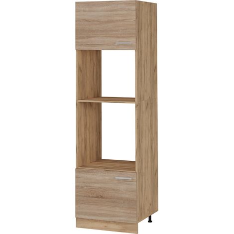 Mobile cucina microonde R-Line, Sonoma, 60 cm, Vicco