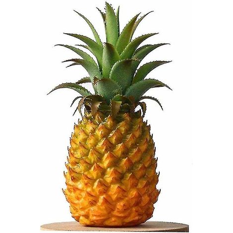 Fruits artificiels réalistes, faux ananas pour la décoration (1/3)