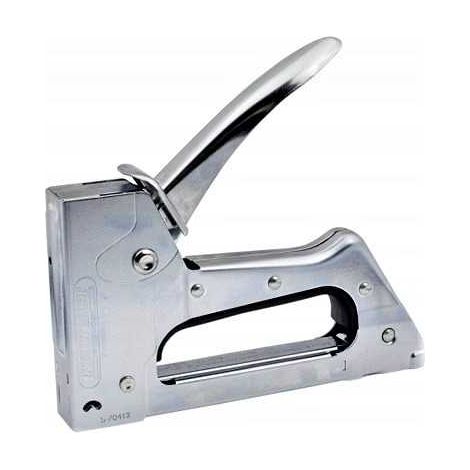 Cucitrice per tappezzeria in metallo STALCO, punti metallici da 6-10 mm, modello S-70412
