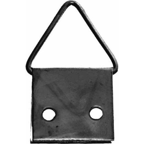 SB Bilderklappösen 31 x 22 mm vermessingt, Inhlat: 5 Stück