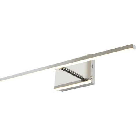 Litecraft Pablo Chrome Touch Sensitive Rechargeable Picture Wall Light 2 Watt LED (1/5)