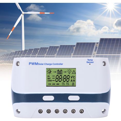 Contrôleur solaire pour camping-car/bateau 12V/24V 40A avec 1 sortie USB 5V (LT40) (1/5)