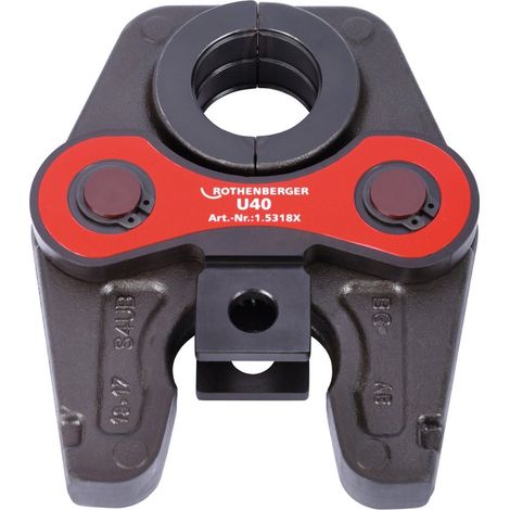 ROTHENBERGER Mordaza de prensado estándar, U, 40 - 015318X