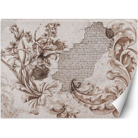 Papier peint Fresque florale vintage 350x245 (1/5)