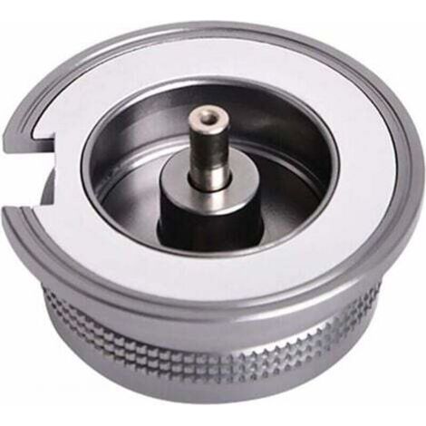 Adaptateur Camping Gaz Convertor Connexion Poêle pour Canister Butane à vis gaz cartouche, Cuisinière à gaz Conversion tête Adaptateur Portable Outdoor Cuisinière Adaptateur bouteille de gaz (1/4)