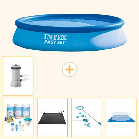 Intex Piscine Easy Set Ronde - 396x84 cm - 6-pièces  S20894 (1/5)